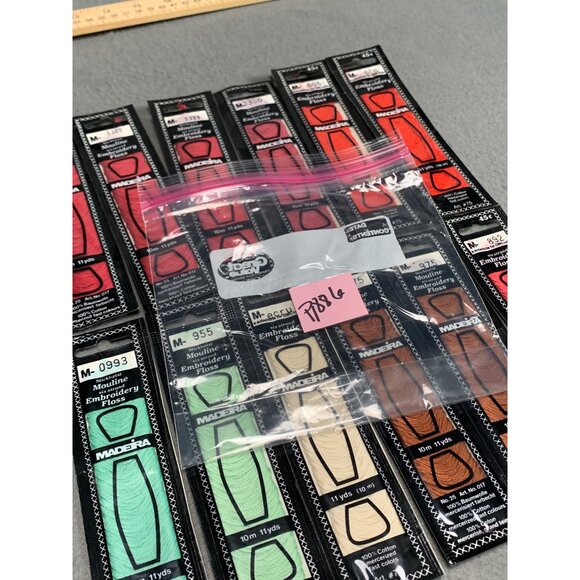 Madeira Embroidery Floss Set of 12 Colors 10m Each Mixed Shades Cotton & Polyest - Picture 5 of 5